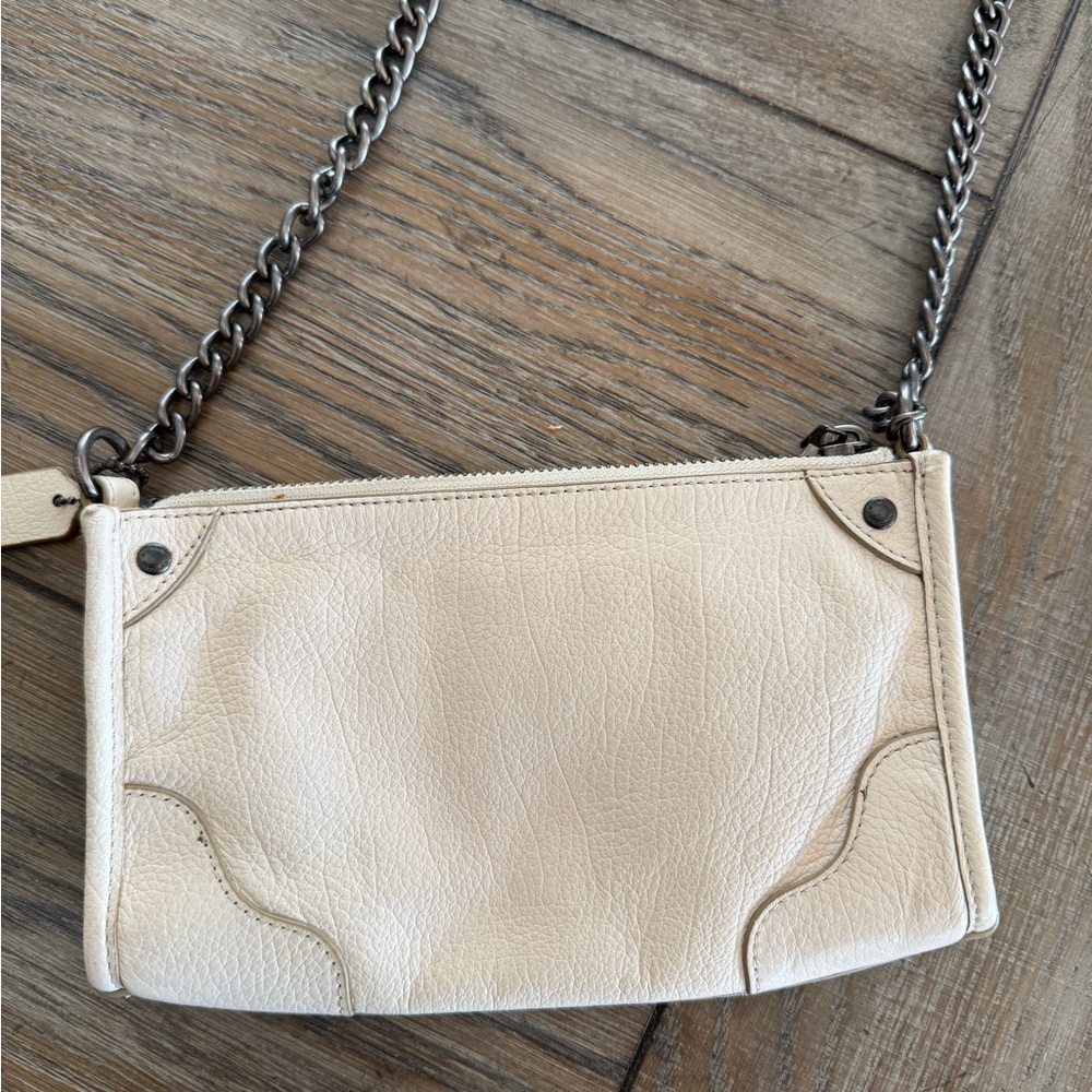 Coach Cream Leather Crossbody Bag - Picture 4 of 9